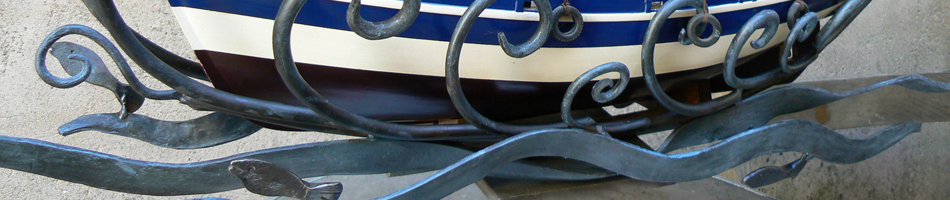 forja, barco, mar, metalmorfosis